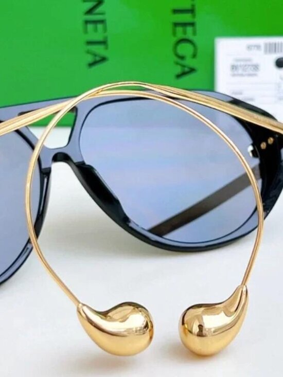 Bottega Veneta Drop Aviator Sunglasses main image 4